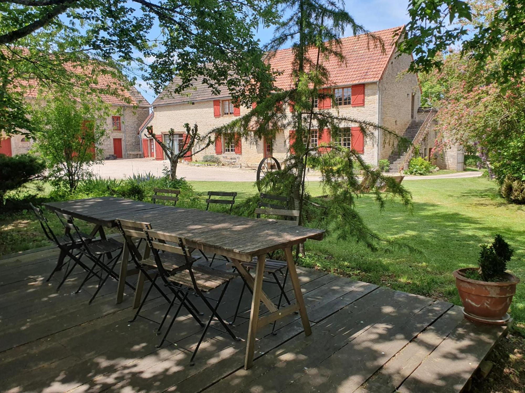 Jardin Des Sens, La Rente D'Eguilly Bed and Breakfast Eksteriør billede